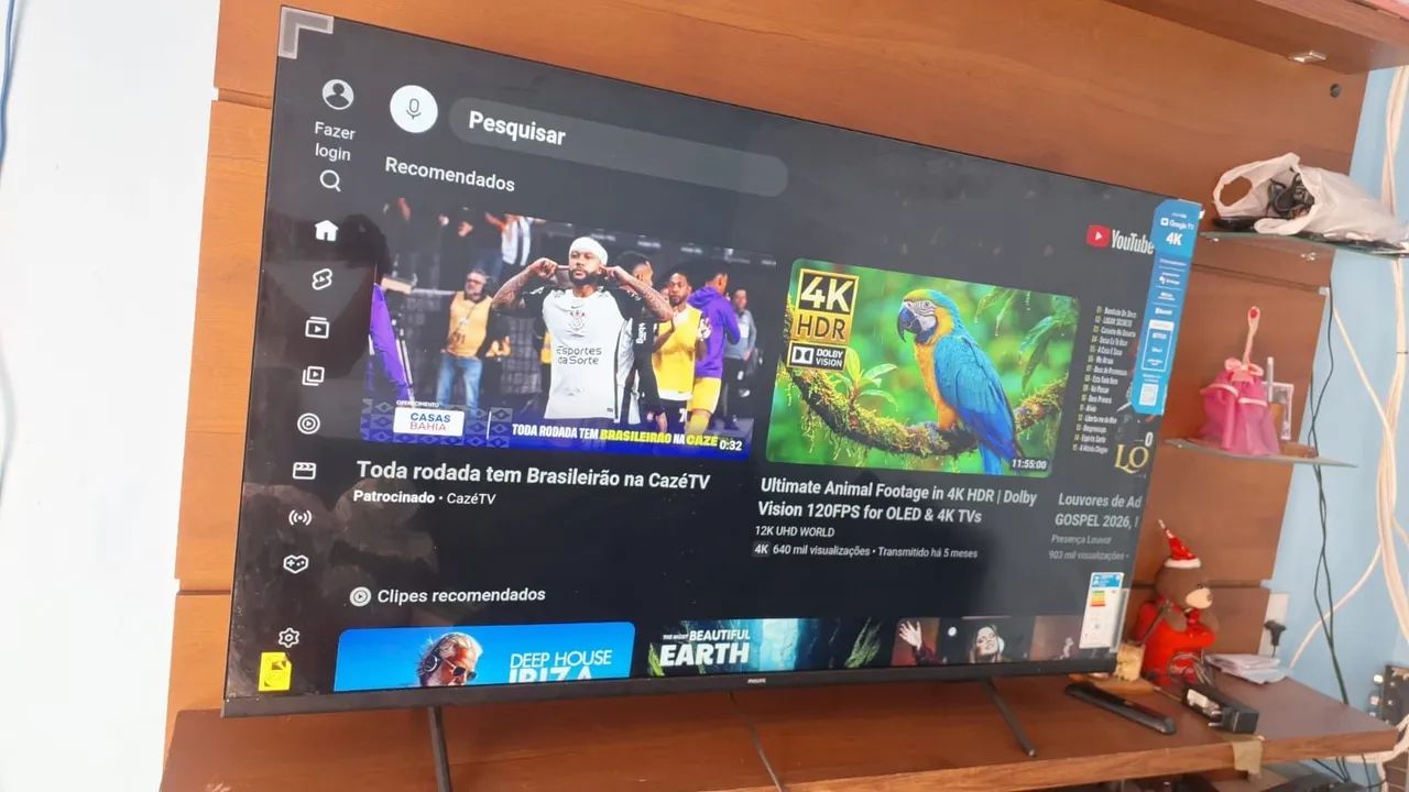 Smart Philips 4k" 55 polegadas  - Foto 3