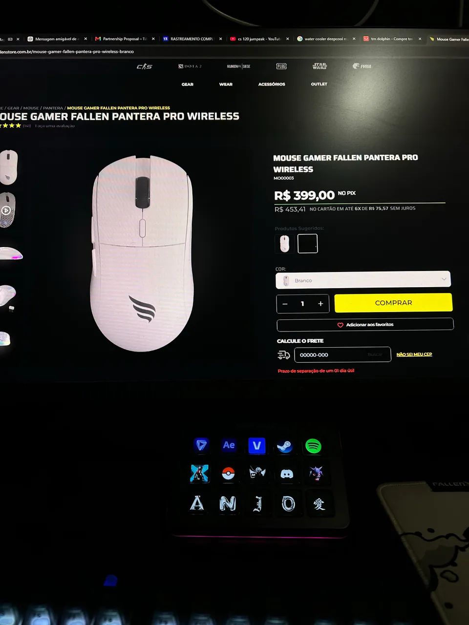mouse fallen pantera pro 
