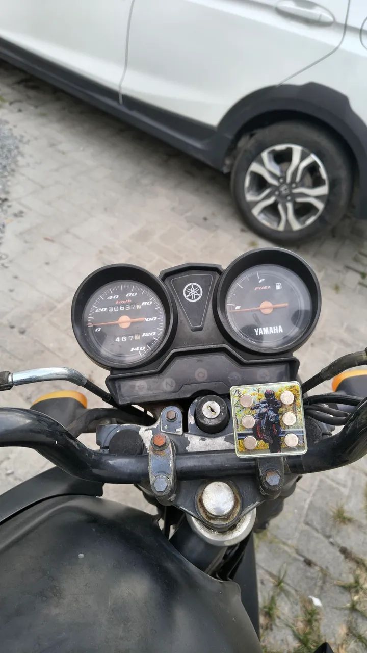 Factor 125cc 2012 com jogo de rodas - Foto 5