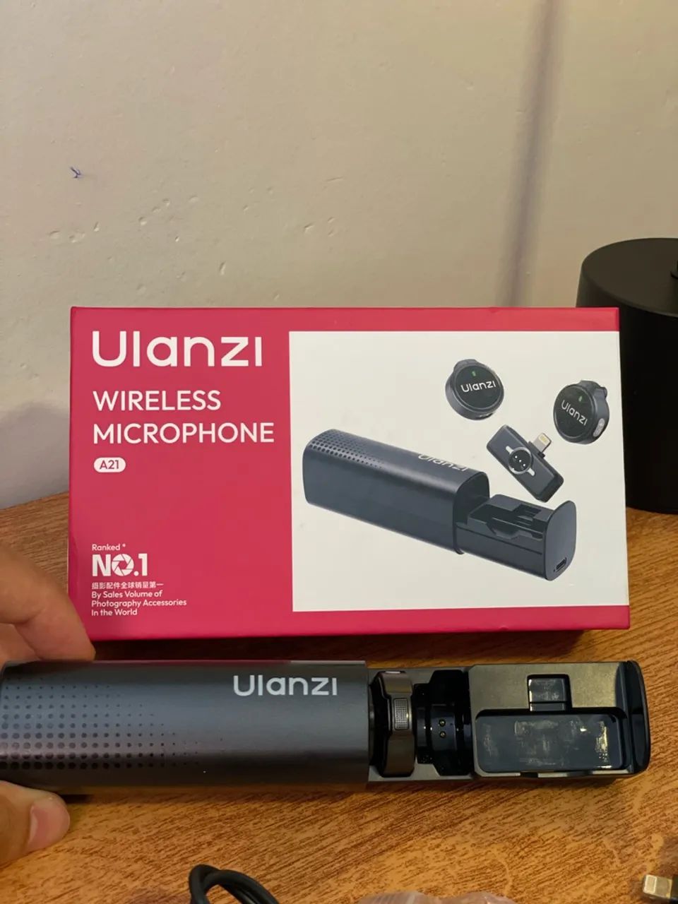 Microphone ULANZI - entrada lightning