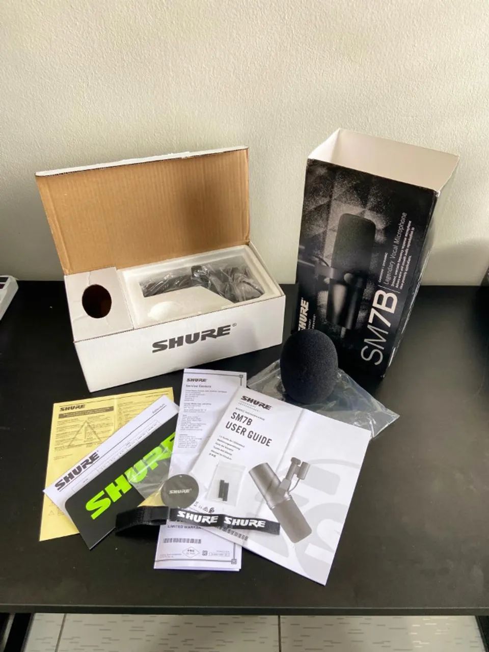 Shure SM7B mic stúdio profissional - Foto 5