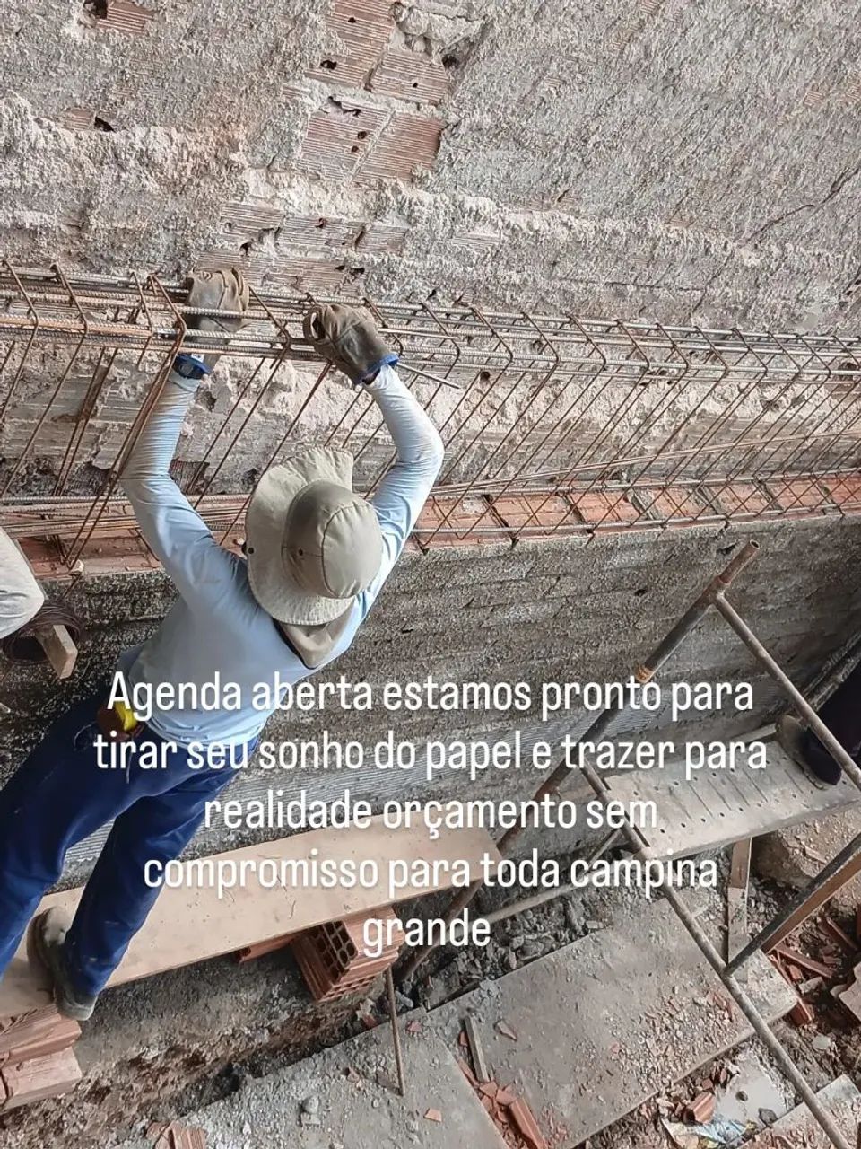 Pedreiro e empreleiteira 