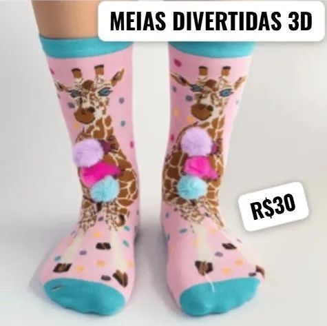 Meia Infantil Divertida  - Foto 5