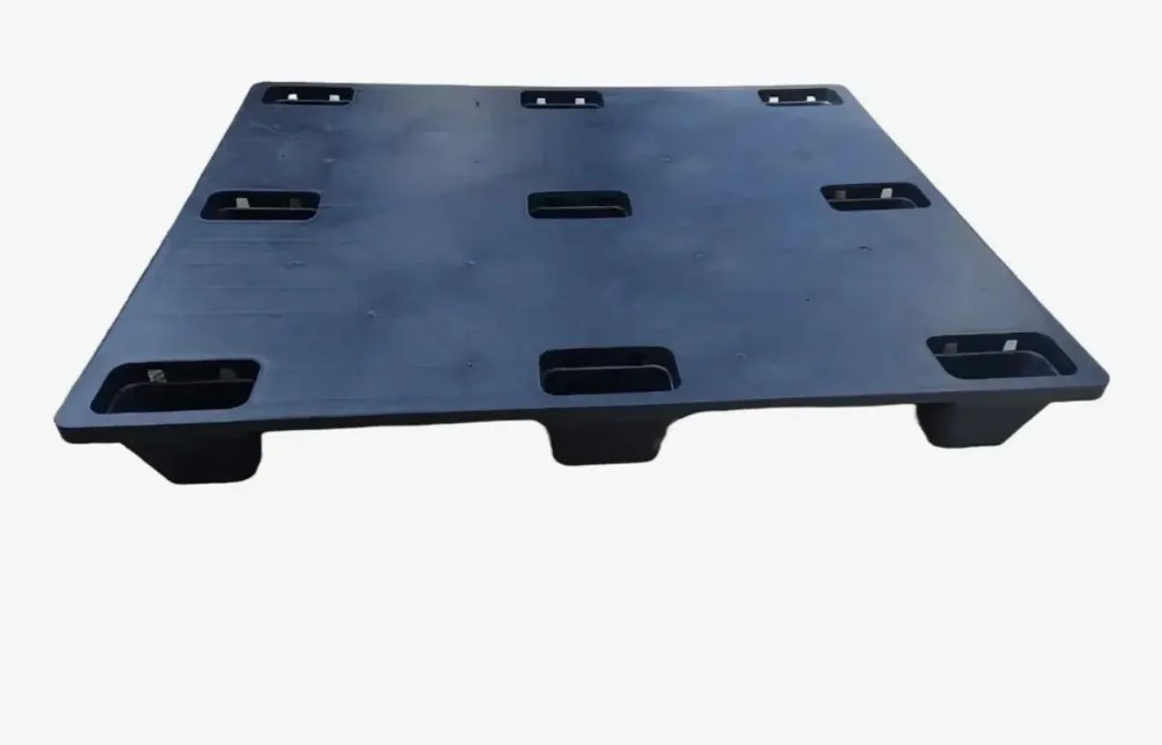 Palete Plástico Reforçado De Exportação 100x120x14cm (Usado) - Foto 2