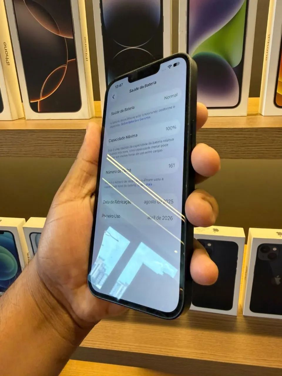 16 E 256GB SAÚDE 100% COM GARANTIA APPLE - Foto 5