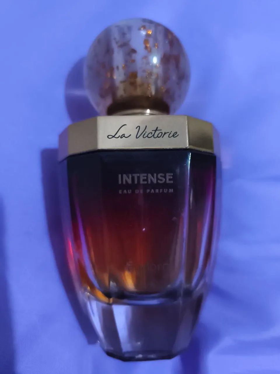 Perfume La Victorie Intense Eua de parfume,marca Eudora . Validade 10/27, 70% do frasco