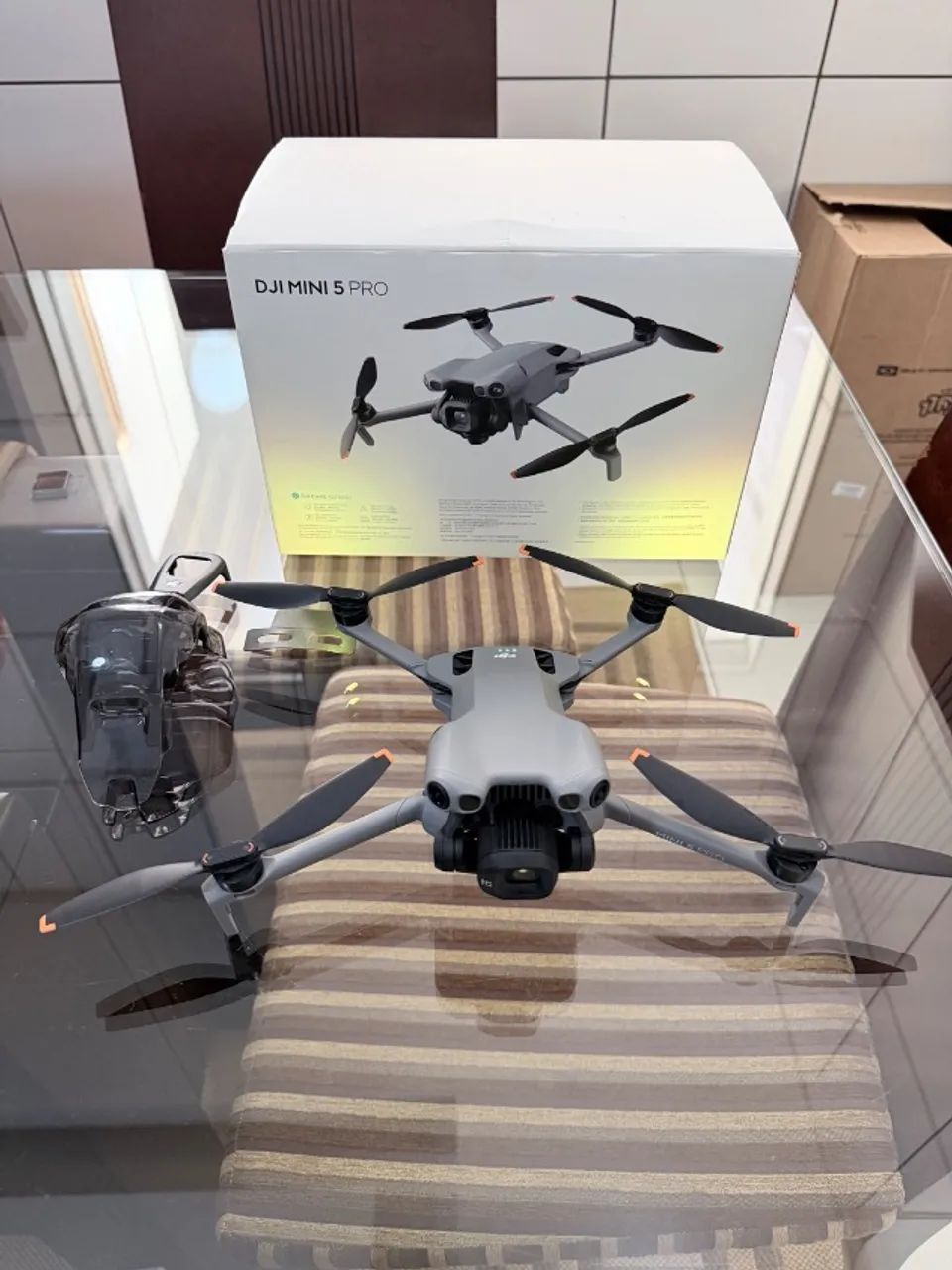 SOMENTE O DRONE DJI MINI 5 PRO - NOVO   - Foto 4