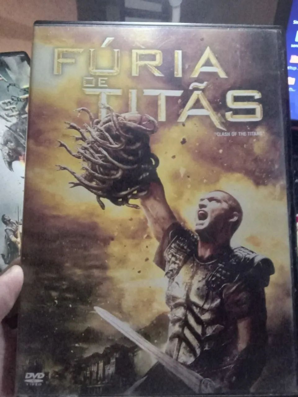 Dvd Furia de Titas 1 e 2 usado - Foto 3