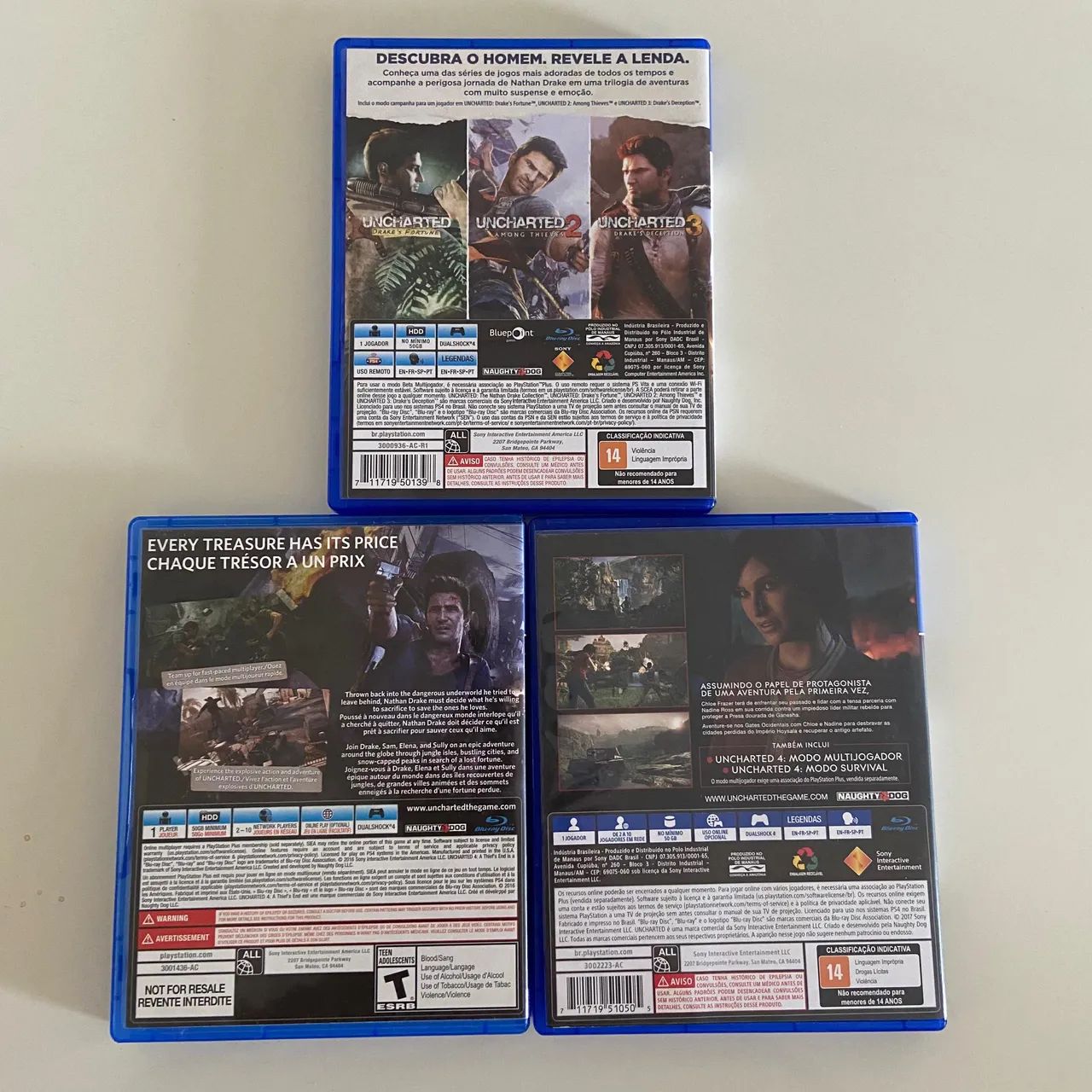 Coleção Uncharted PS4 - Foto 2