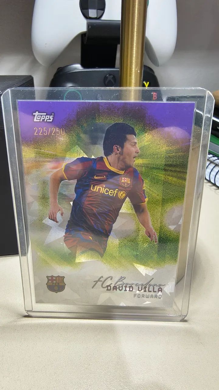 Card numerada David Villa 225/250