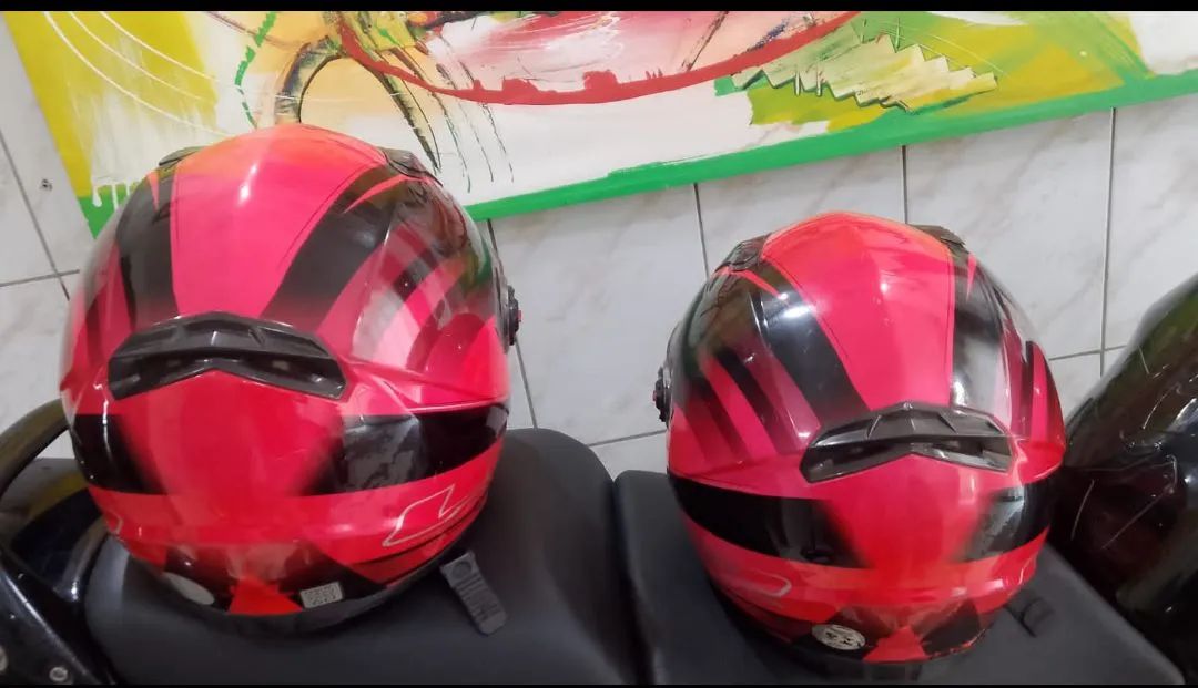 Capacete LS2 por 400 a unidade - Foto 3