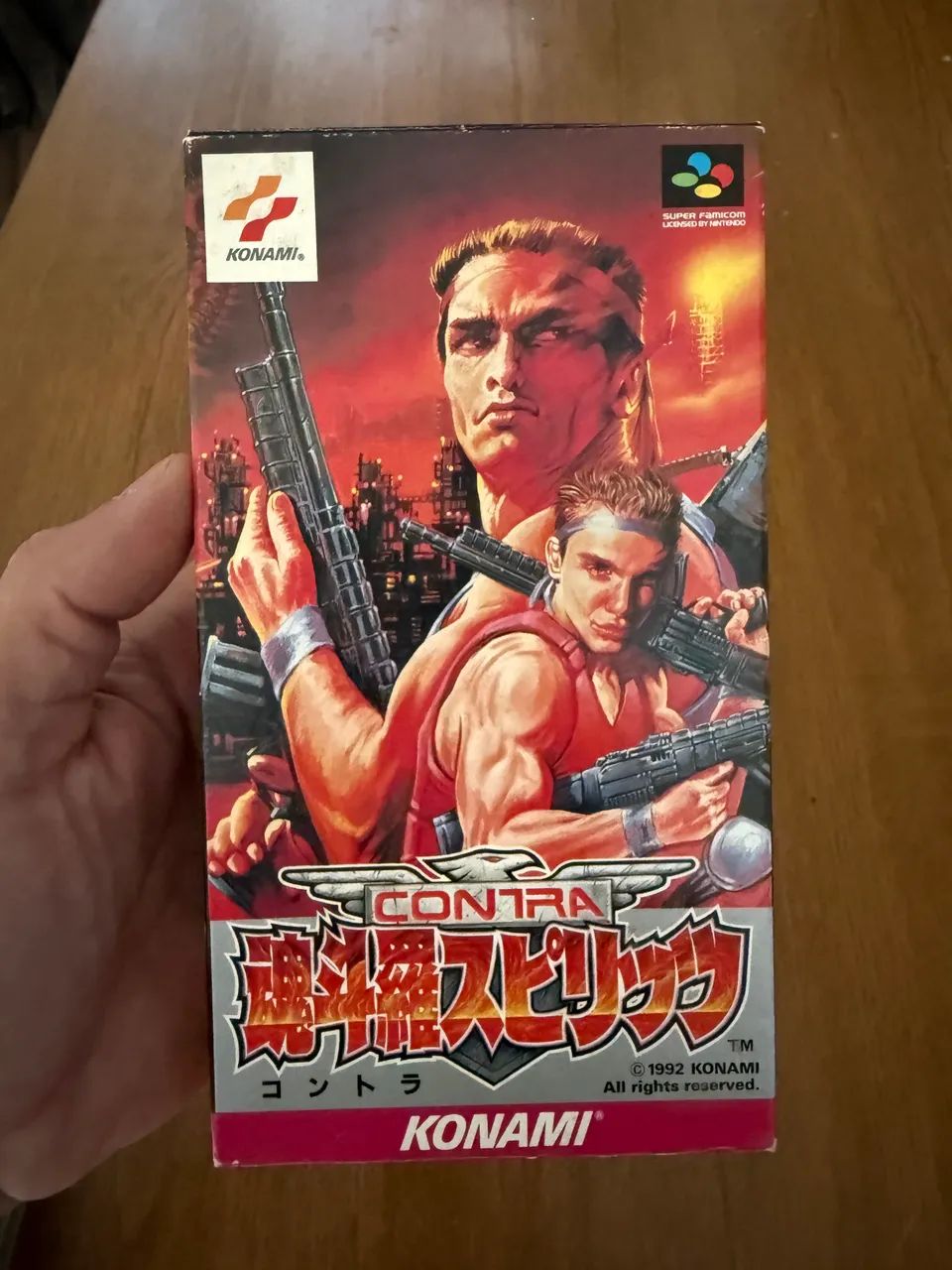 Contra spirits super famicom original  - Foto 4