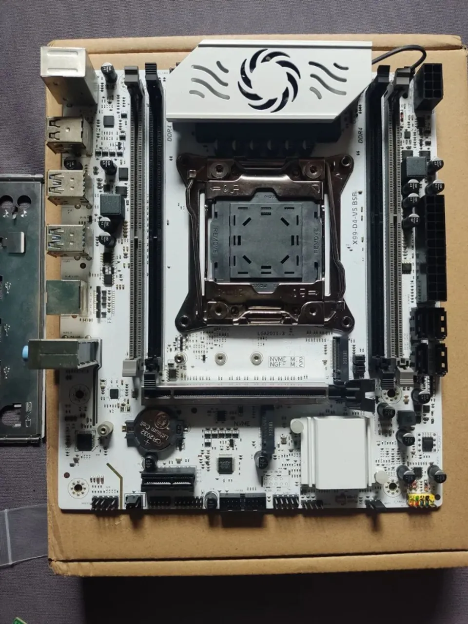 マザーボード x99 s04a i7 6800k Kit X99: Core i7-6800K 6/12 núcleos, 16GB DDR4, Water cooler
