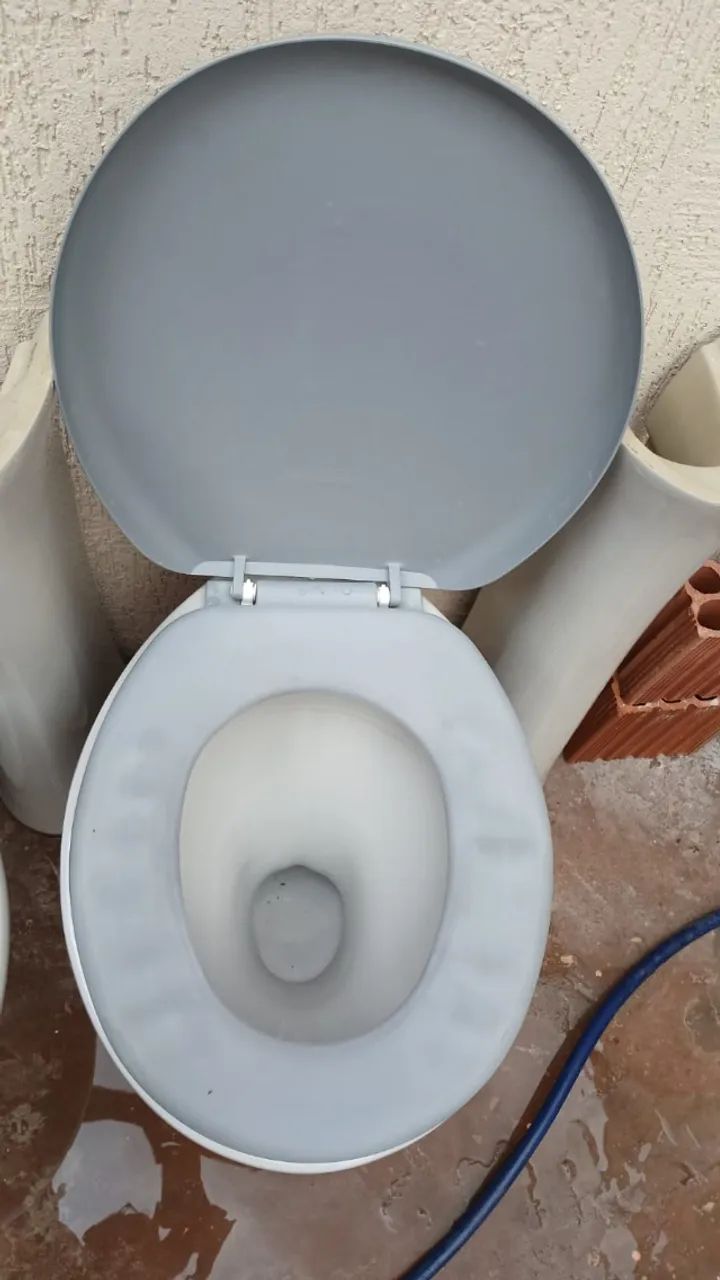vaso, lavatório e coluna - Foto 3
