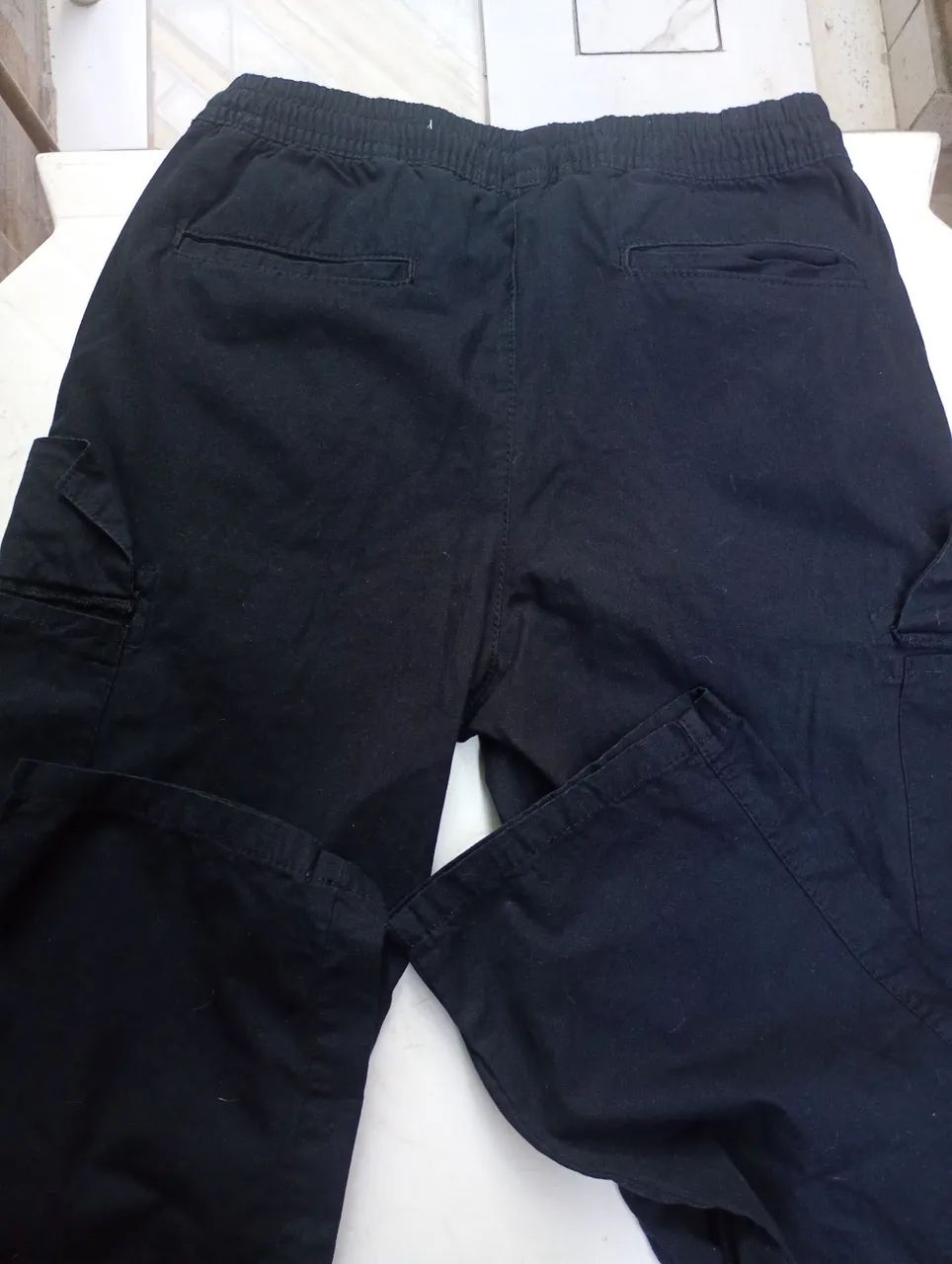 Calça Preta 36 comprei na C&A por 40,00 - Foto 2