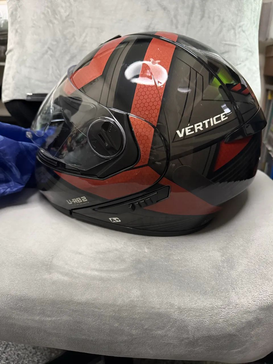 VENDO CAPACETE PEELS VÉRTICE U-RB2 Tamanho 58 - Foto 4