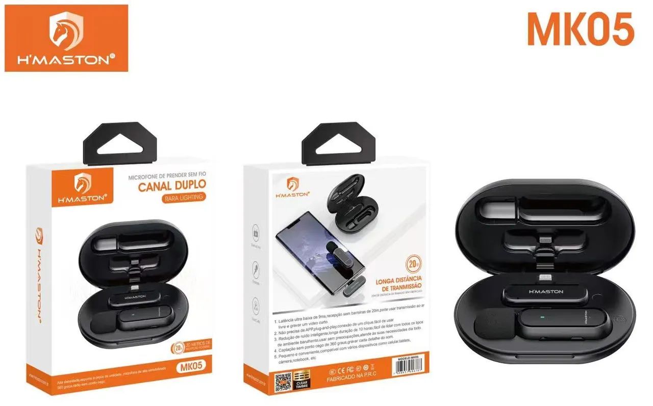 Microfone lapela para celular  - Foto 3