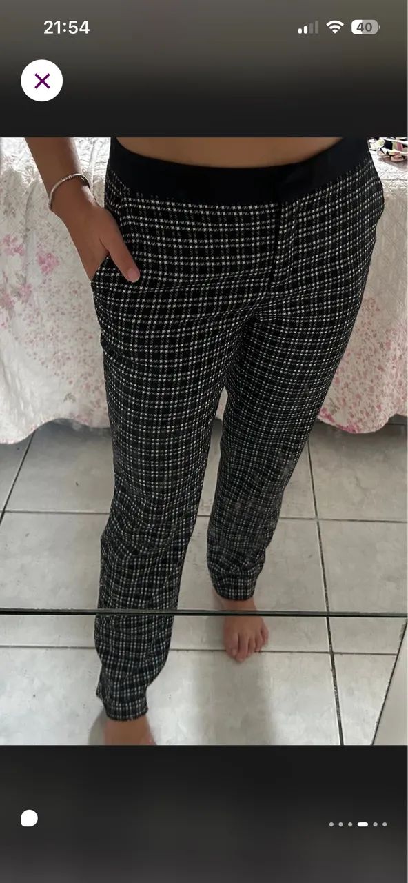 Calça Zara TAM P - Foto 3