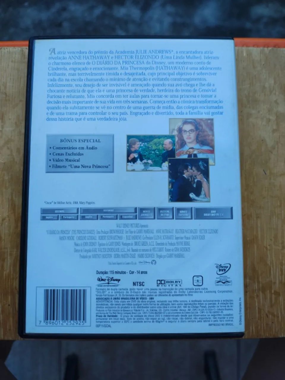 DVD O Diário da Princesa - Foto 2