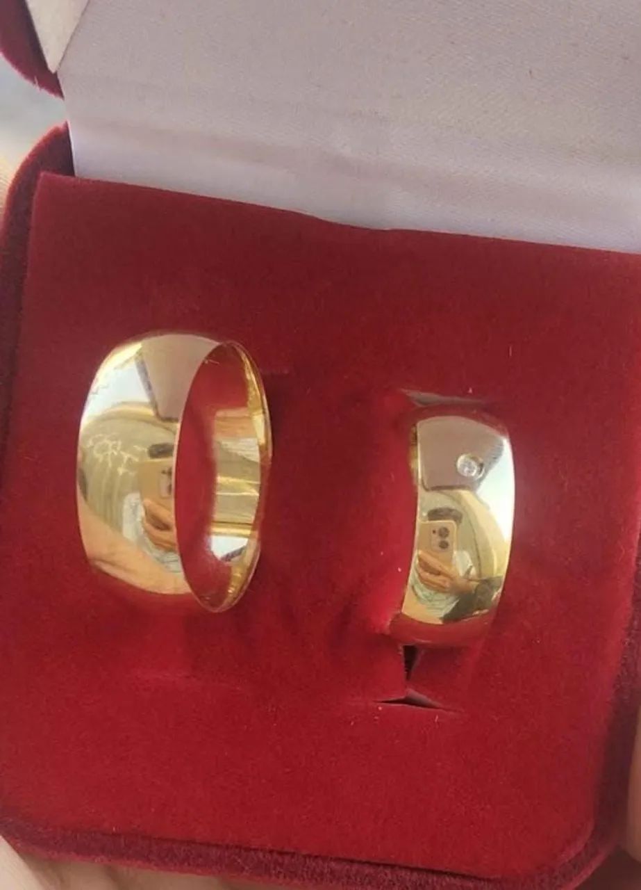 Vendo anel de ouro 18k - Foto 2
