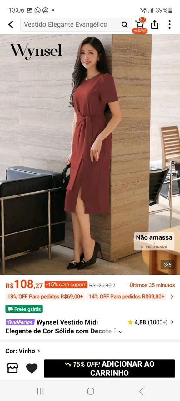 Vestido elegante  - Foto 3