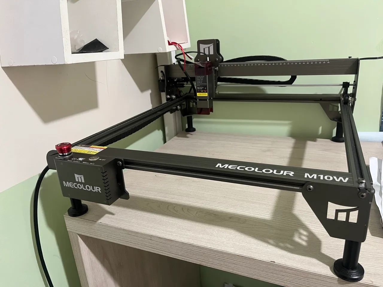 Impressora de gravação e corte a Laser MECOLOUR M10 Pro