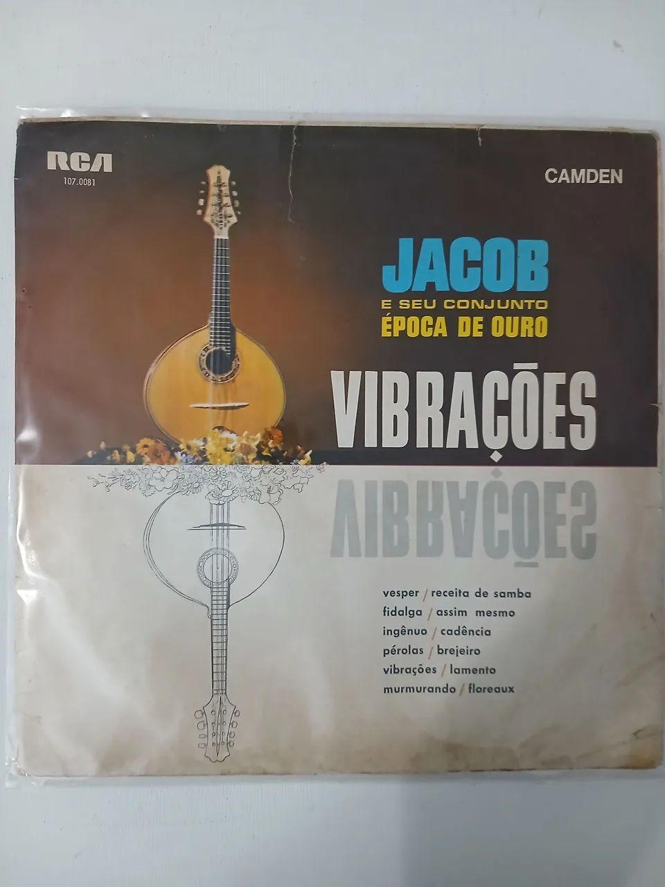 Lp jacob e seu conjunto época de ouro "vibrações " usado 