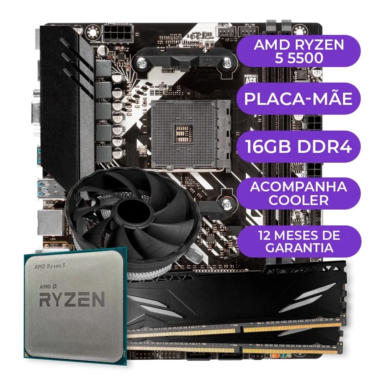 Processador Intel Core i5-14400F 2.5GHz LGA 1700 20MB - Novo