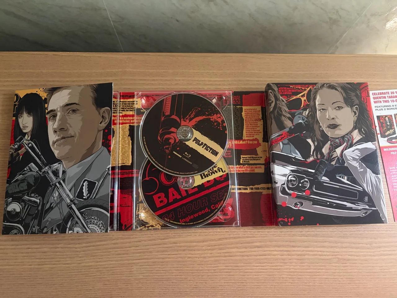 Tarantino XX Box Blu-ray 10 Discos ? 8 Filmes + Extras - Foto 5