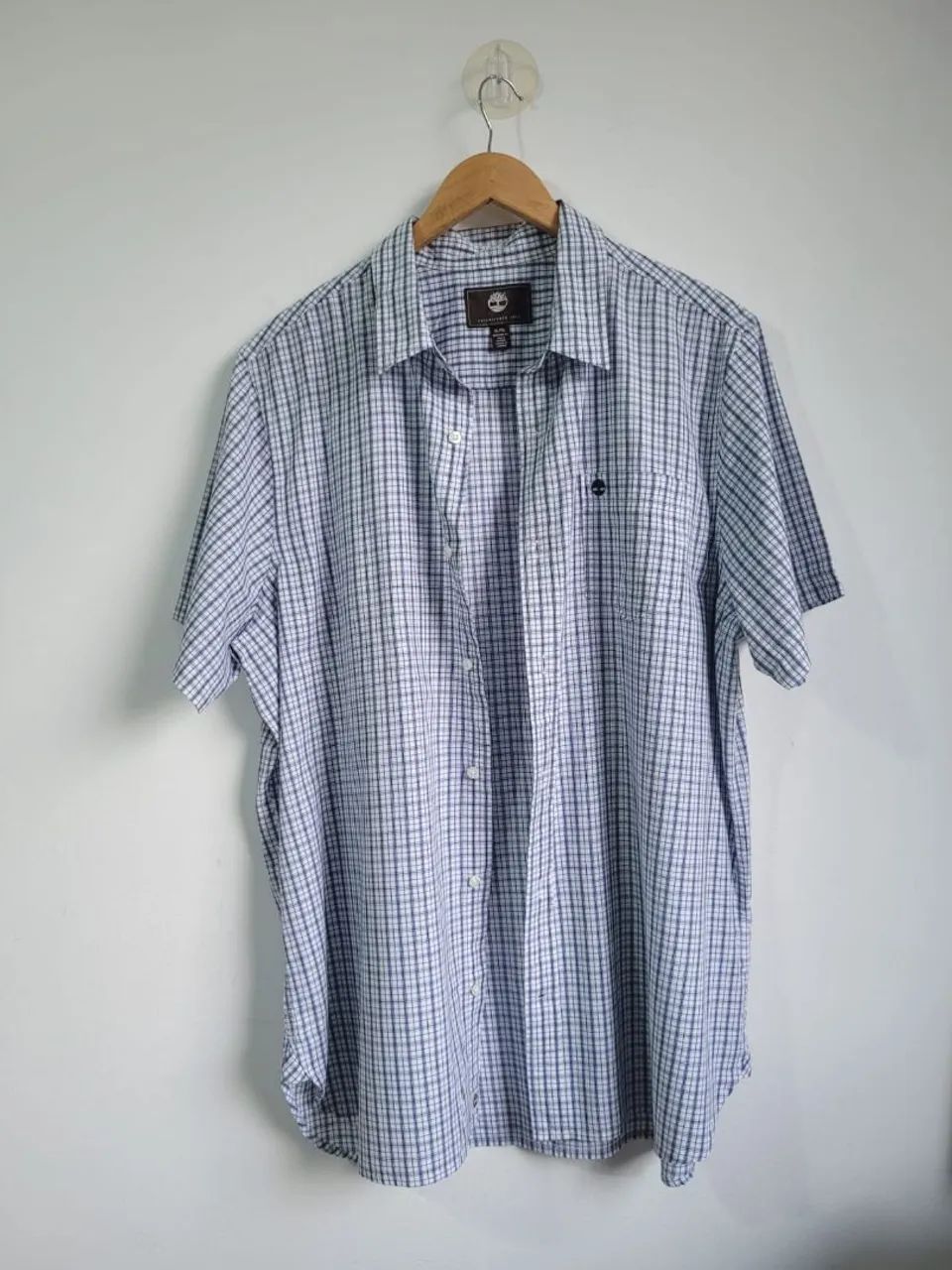 Camisa Xadrez Timberland  tam GG - Foto 4