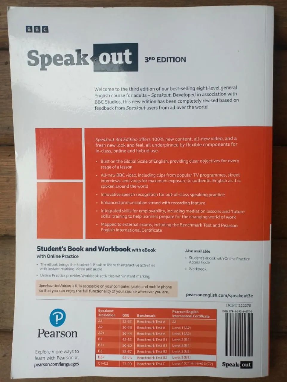 Livro de Inglês Speakout 3ed B2+1 - Student´s book + workbook - Practice Split 1 - EM - Foto 2