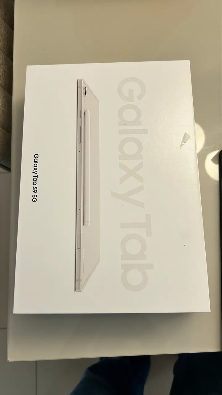 Galaxy Tab S9 5g com capa teclado