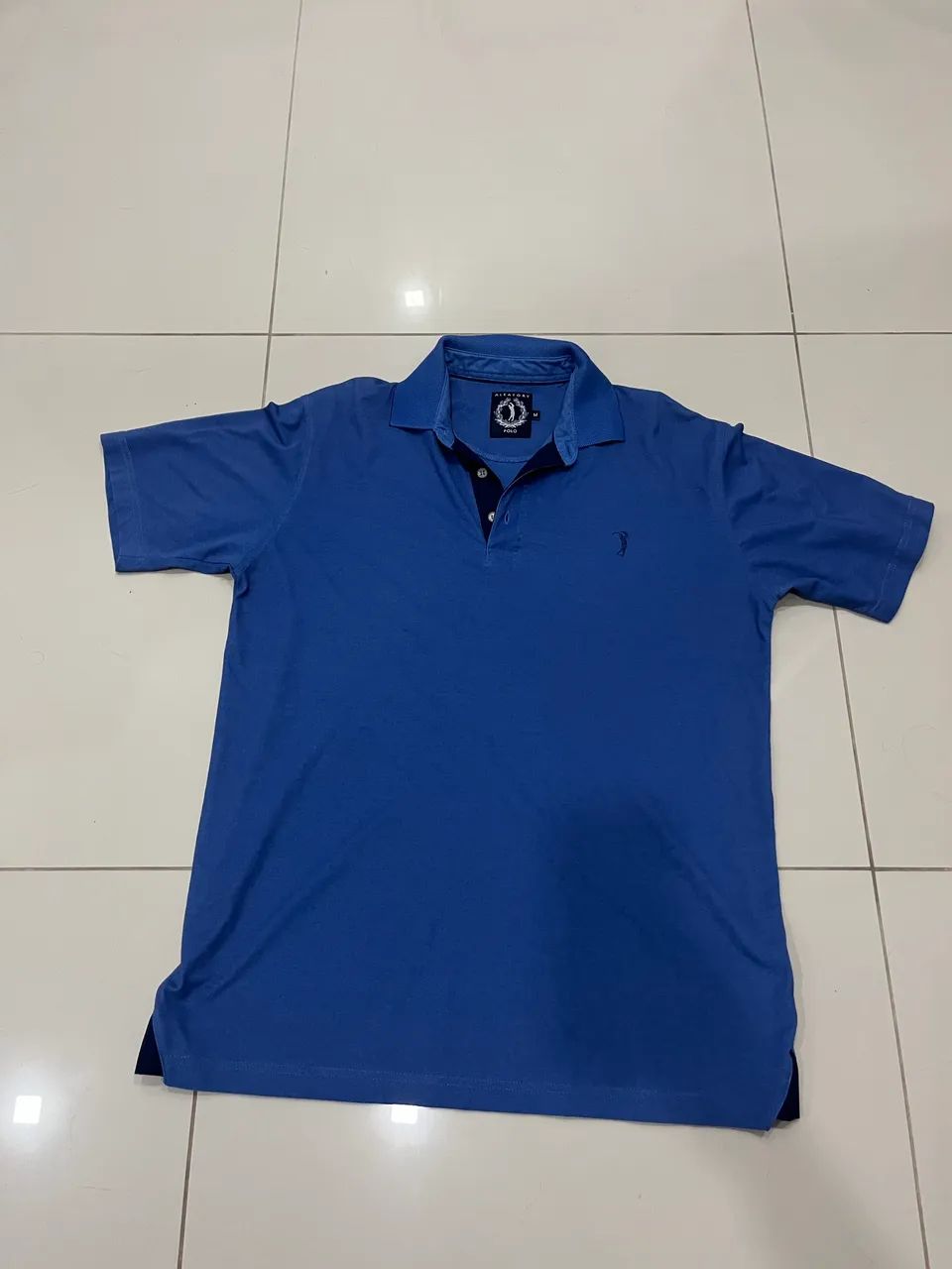 Camisa Polo Azul Aleatory