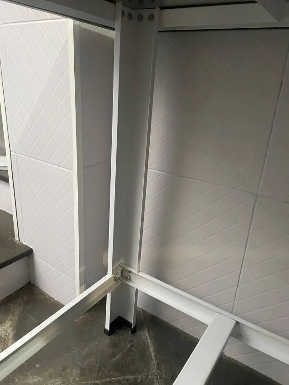 Mesa de Inox Cristal Aço Standard Muito Resistente - Foto 2