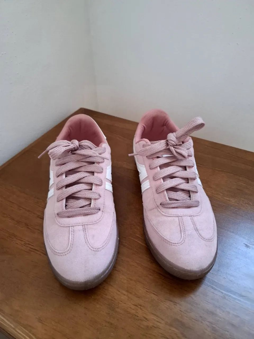 Tênis casual rosa bebê  - Foto 3