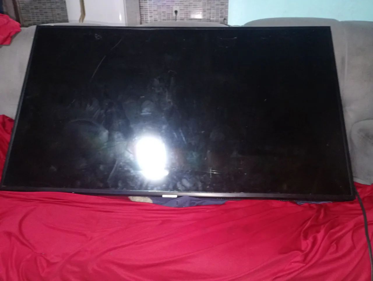 Tv Samsung trincada