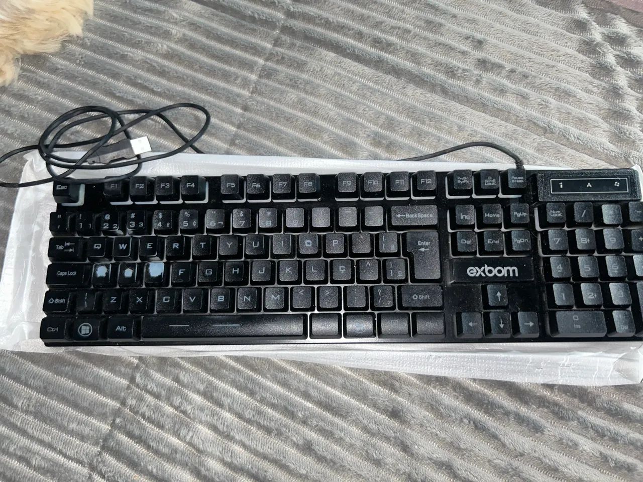 Teclado gamer com luz - Foto 2