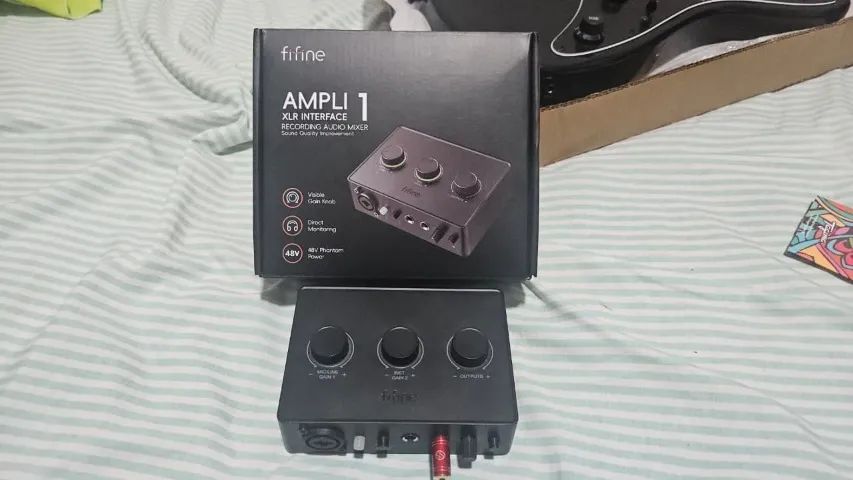 Guitarra Tagima TG520 TG-520 NOVA + placa de audio fifine + acessórios  - Foto 2