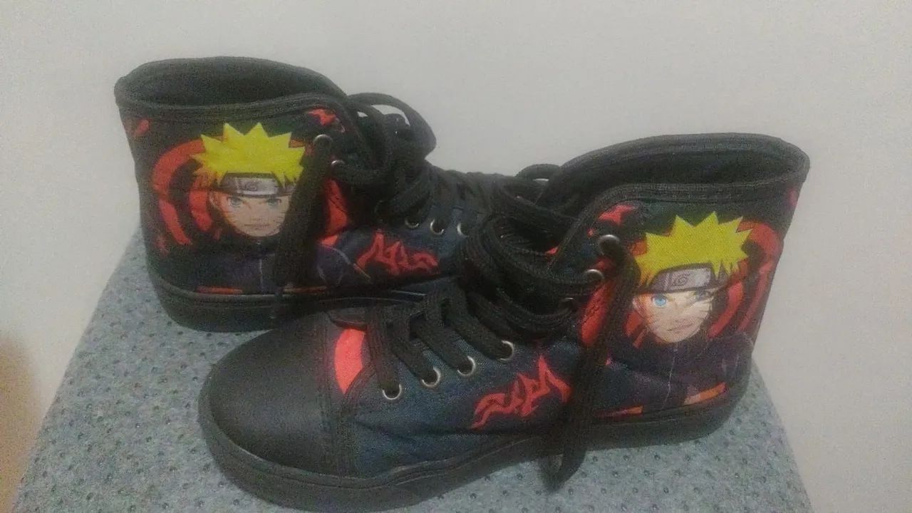 Tênis unissex Naruto  - Foto 2