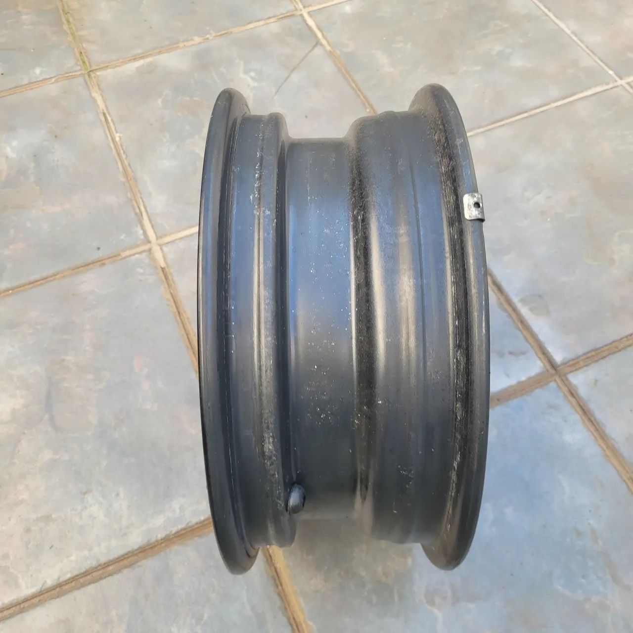 Roda aro 13' ferro VW quadrado perfeita  - Foto 3
