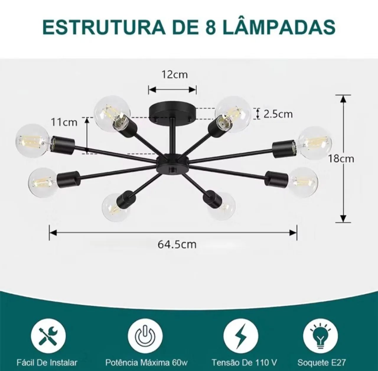 Lustre moderno  - Foto 4