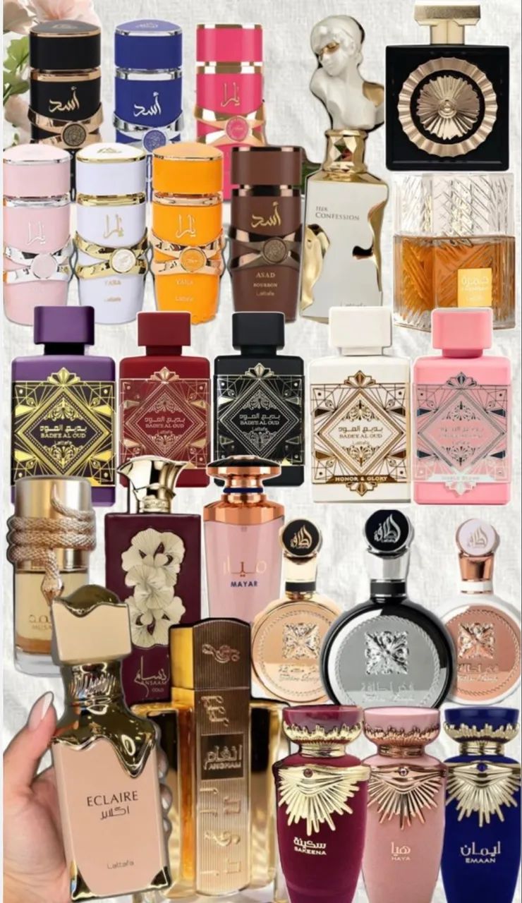 Perfumes árabes e importados 