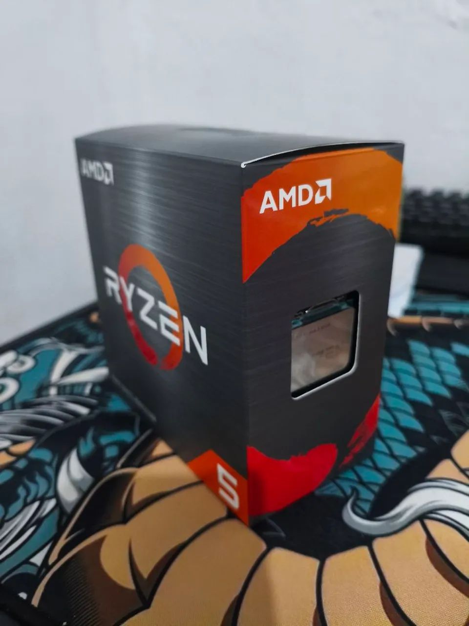 Ryzen 5 5500 novo com cooler box - nunca usado