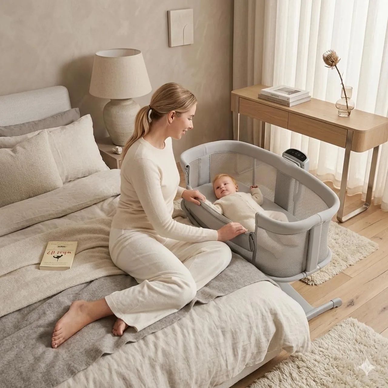 Berço Acoplado, berço automático, cadeiras de balanço, mamaroo  - Foto 2