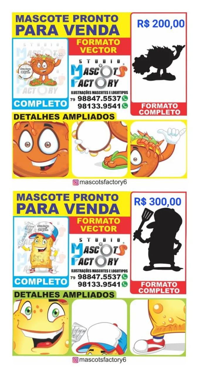 Criação de mascotes, logotipos e iluminações profissionais.  - Foto 4