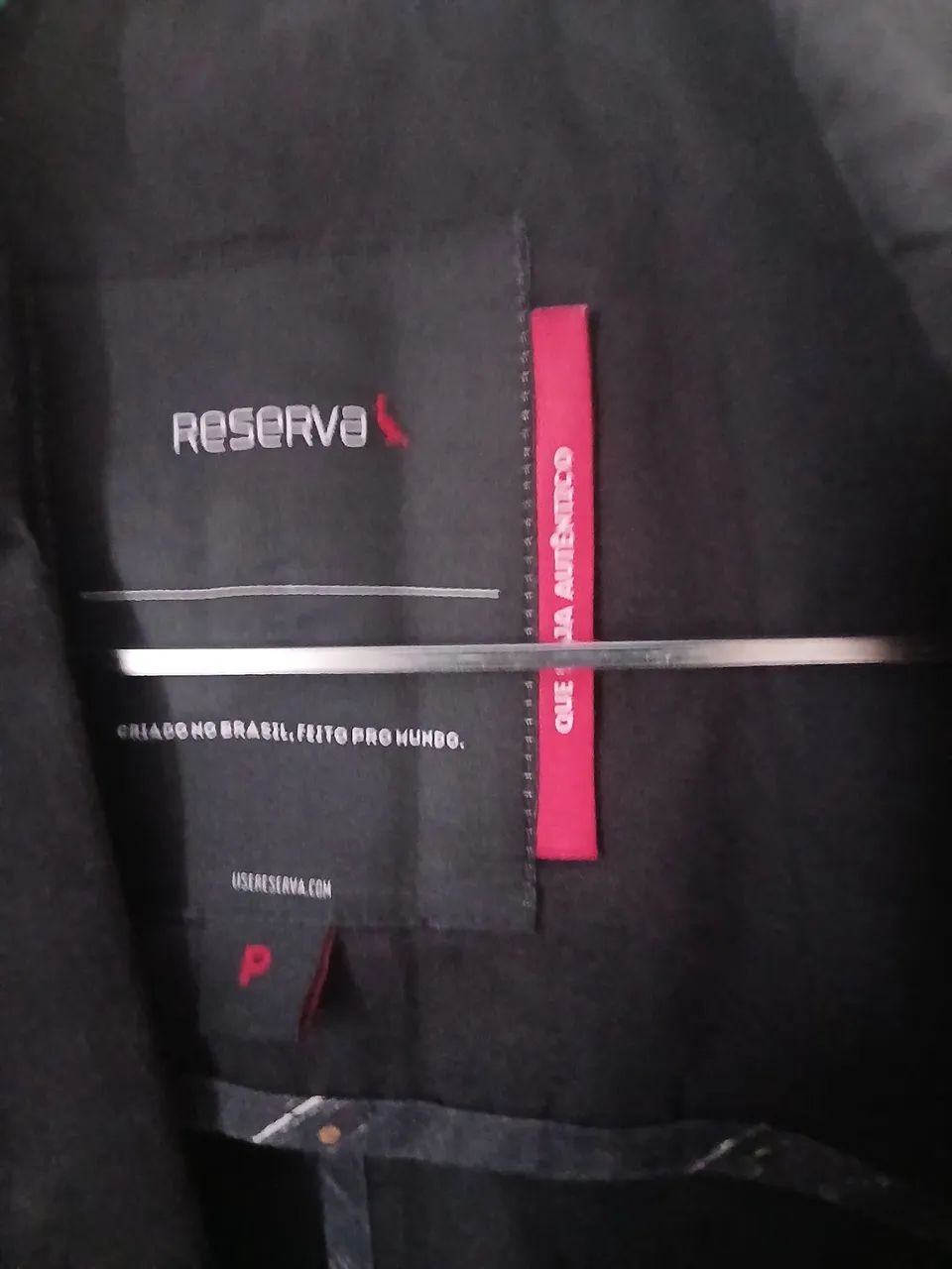Blazer masculino original Reserva preto P - Foto 4