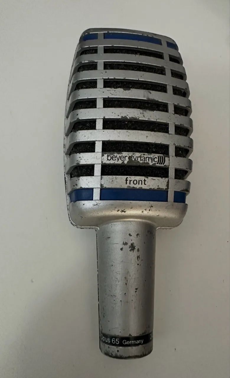 Microfone Beyerdynamic Opus 65 Original (Alemanha) - Vintage - Foto 3