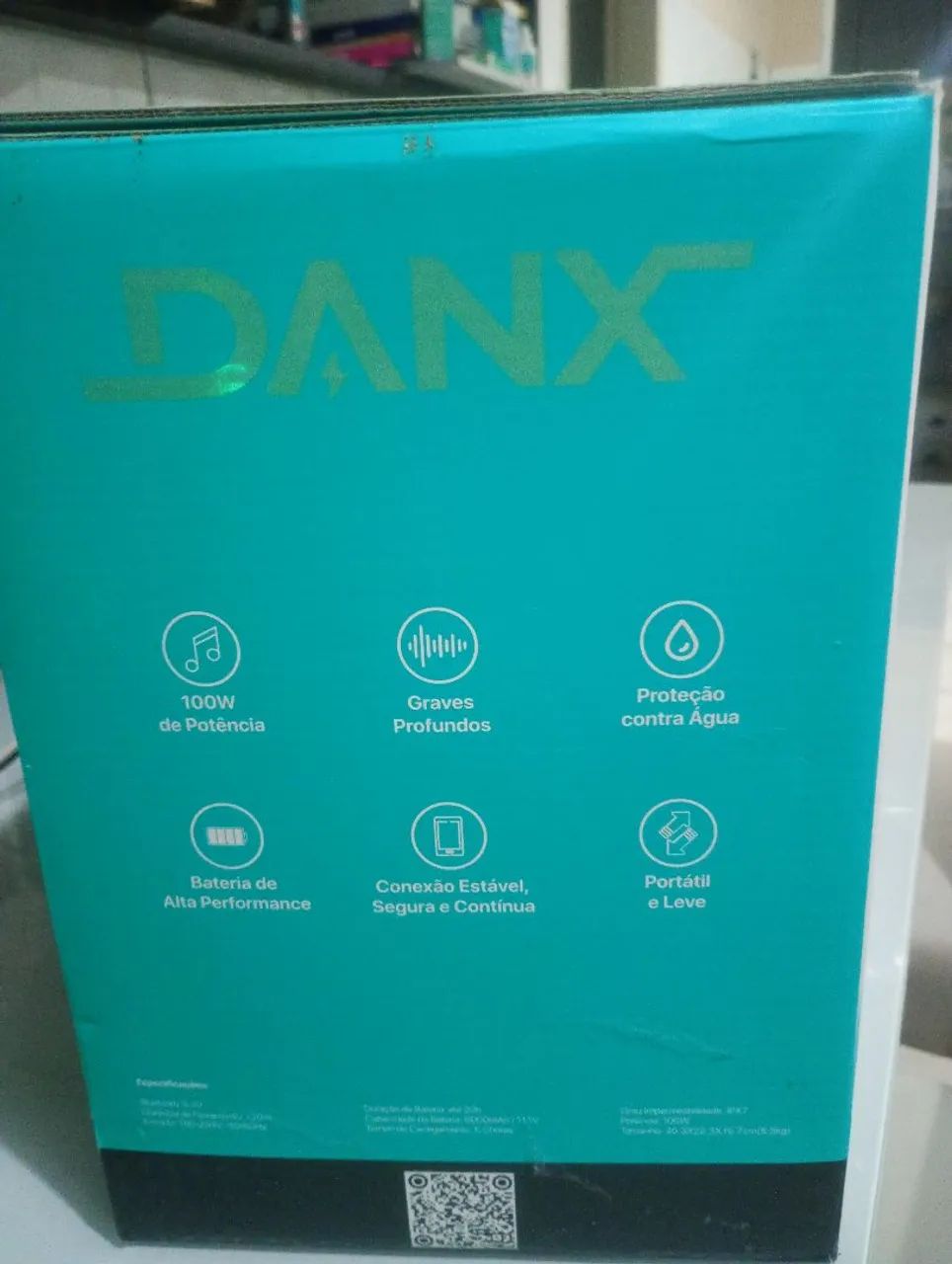 Caixa de som Danx ds10 100w - Foto 5