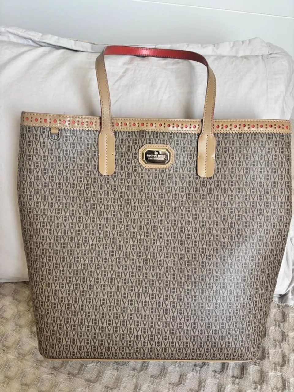 Bolsa Victor Hugo Original | Modelo Clássico Descontinuado + Certificado - Foto 2