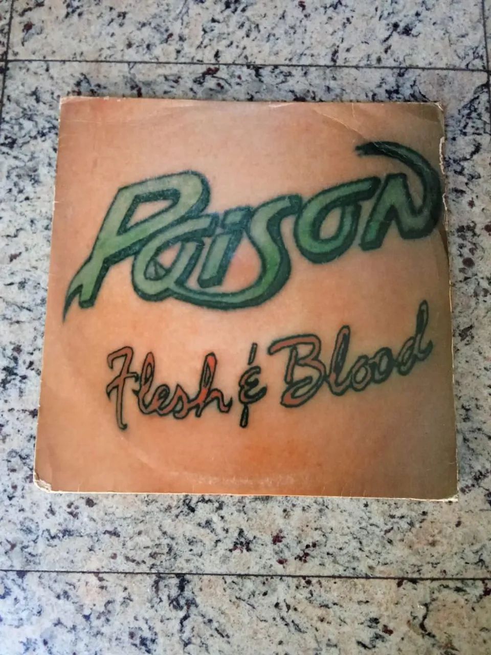 Lp vinil Poison Flesh & blood 